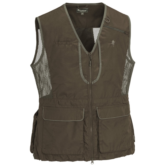 PineBrun Dogsport 2.0 Vest Dame-suede Brun / d.Grøn-2XL – Pinewood