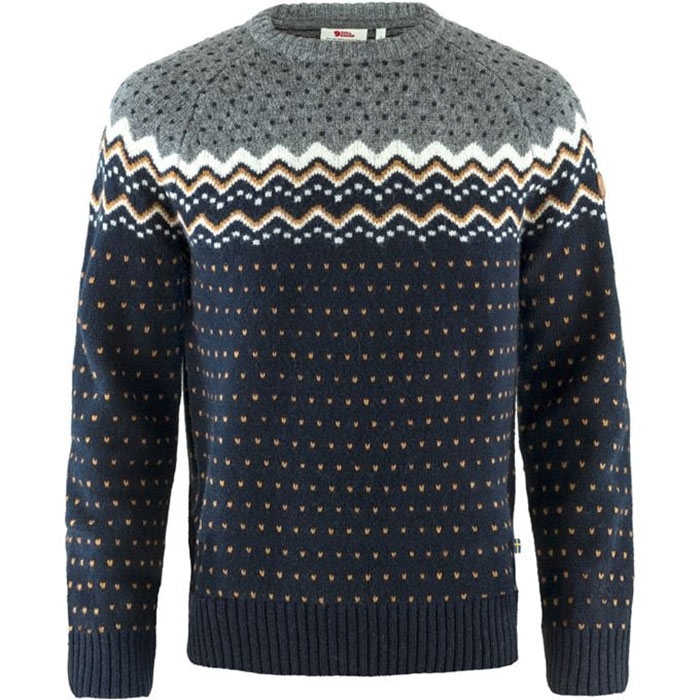Fjällräven Övik Knit sweater Men-dark navy-XL