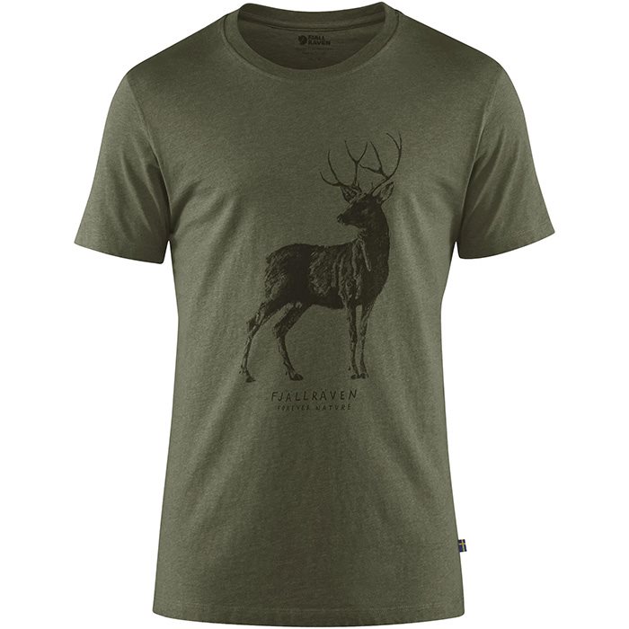 Fjällräven Deer Print T-Shirt Men