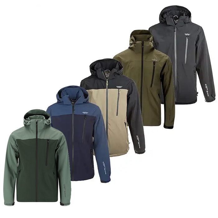 Se Weather Report Delton M AWG Jacket Men 15000mm - Regntøj, poncho hos Outdoornu.dk