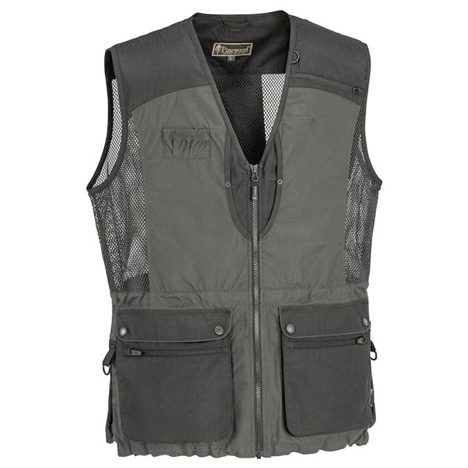 Pinewood Dog-Sports Light Vest Herre, m.antracit