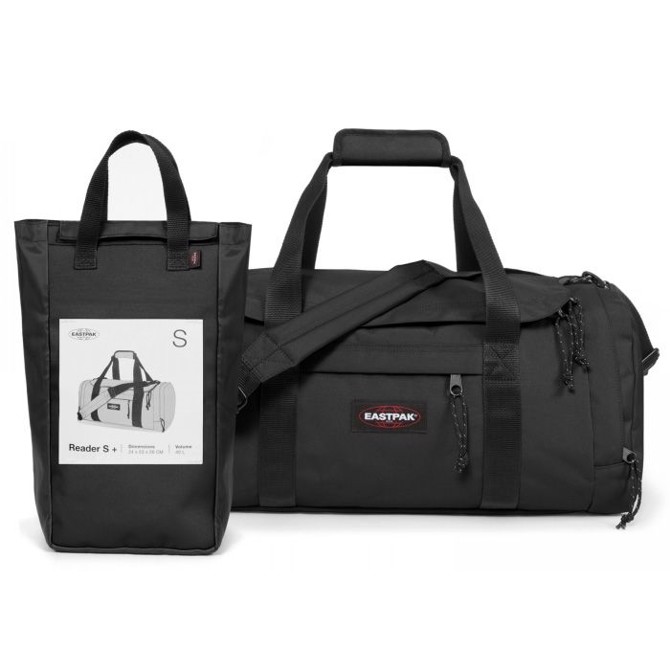 Billede af Eastpak Reader S+ duffeltaske 40L, sort - Duffel tasker