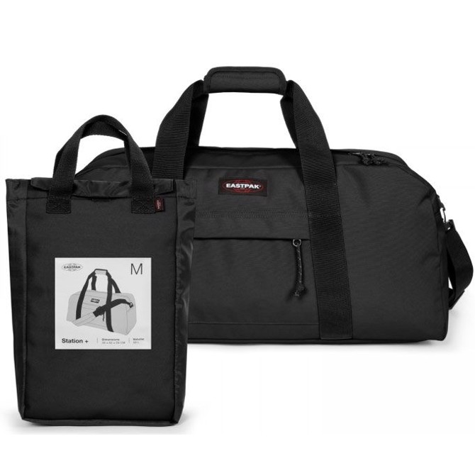 Eastpak Station+ M duffeltaske 58L, sort