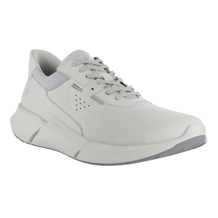 Billede af Ecco Biom 2.2 Leather Men, white-42 - Hverdagssko hos Outdoornu.dk