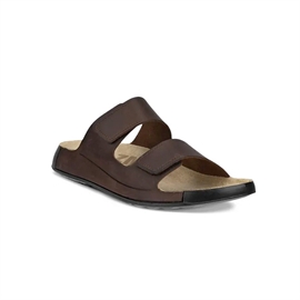 Ecco Cozmo Slide Sandal Men, brun