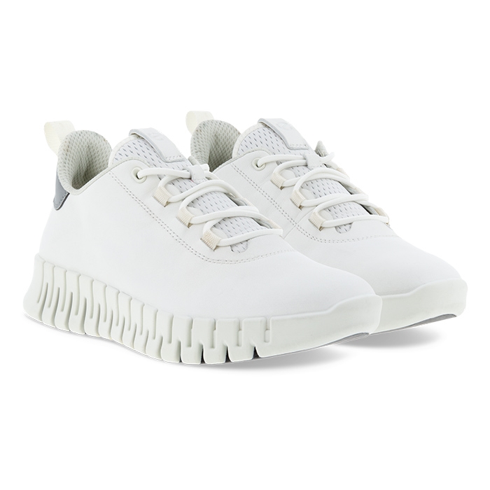 Billede af Ecco Gruuv Leather GTX Women, white-36 - Hverdagssko