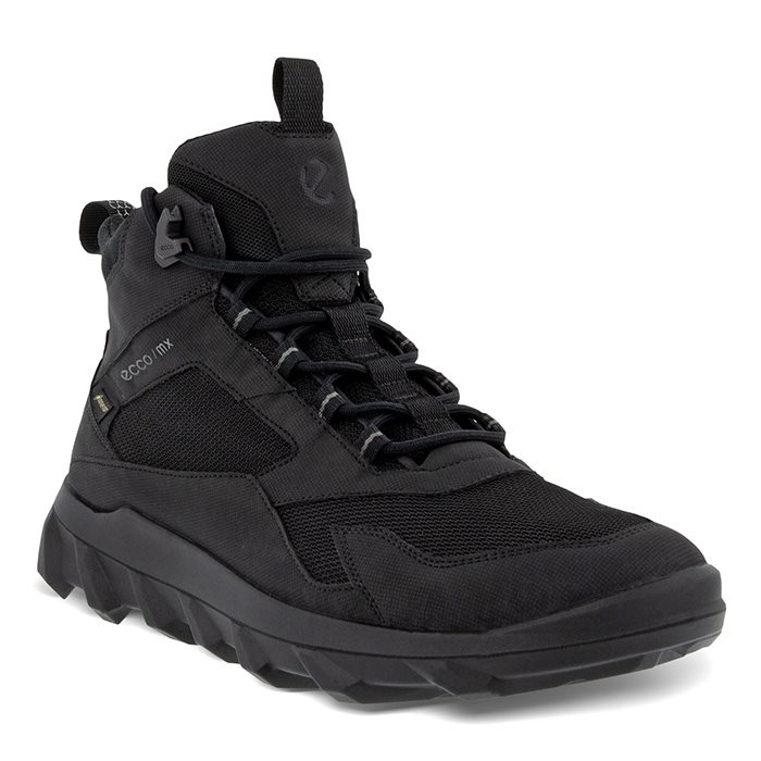 Billede af Ecco MX Mid GTX Women, black - Vandrestøvler