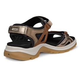 Ecco Offroad Yucatan Dame sandal, brown multicolor