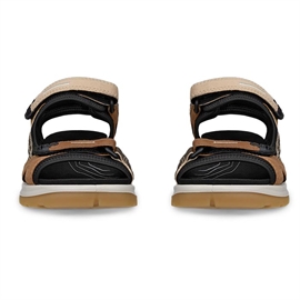 Ecco Offroad Yucatan Dame sandal, brown multicolor