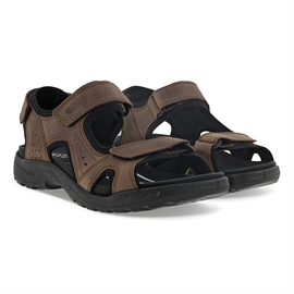 Ecco Onroads sandal Men, cocoa brown / black