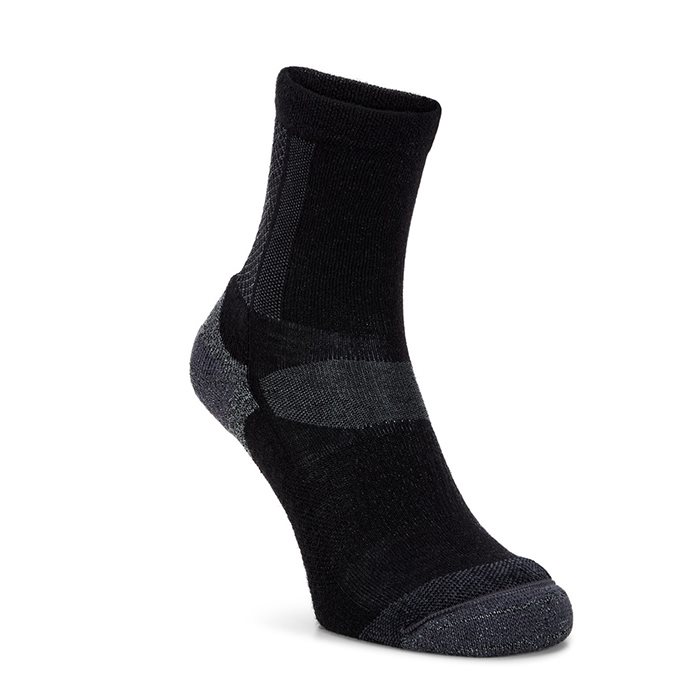 Billede af Ecco Outdoor Crew Socks, black - Sokker