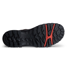 Ecco Receptor Trekk Leather WP Men, coffee