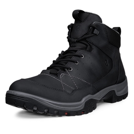 Ecco Receptor Trekk Leather WP Men, black