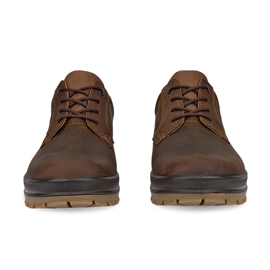 Ecco Rugged Track Waterproof Plain Toe Men, camel