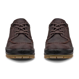 Ecco Rugged Track Waterproof Moc Toe, coffee