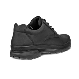 Ecco Rugged Track Waterproof Plain Toe Men, black