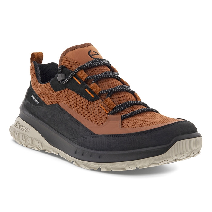 7: Ecco ULT TRN Waterproof Men, black/cognac - Vandresko