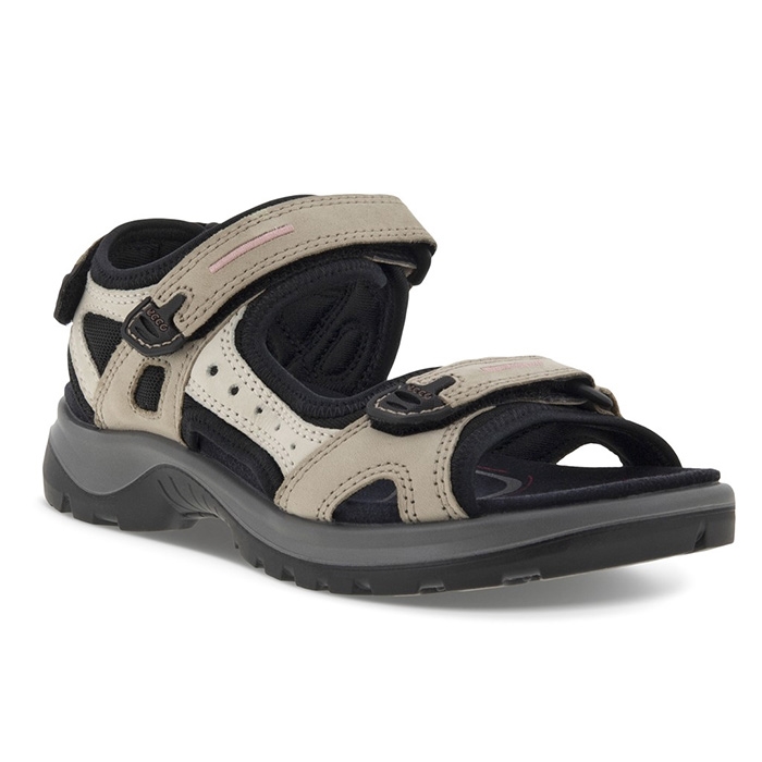 Billede af Ecco Offroad Yucatan Dame sandal, atmosphere ice/black - Sandaler