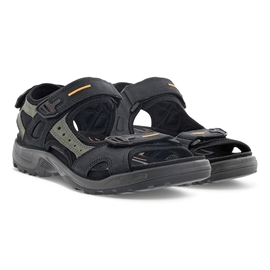 Ecco Offroad Yucatan Men sandal, black/mole