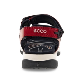 Ecco Yucatan Dame sandal, red chili/d. rose