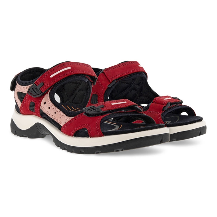 Yucatan Dame sandal, red chili/d.