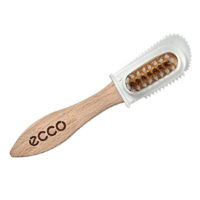 Se Ecco Nubuck Brush Natural Skobørste hos Outdoornu.dk