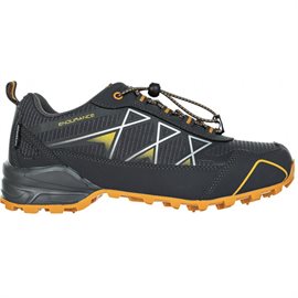 Endurance Treck Trail Waterproof Herre, asphalt/gul