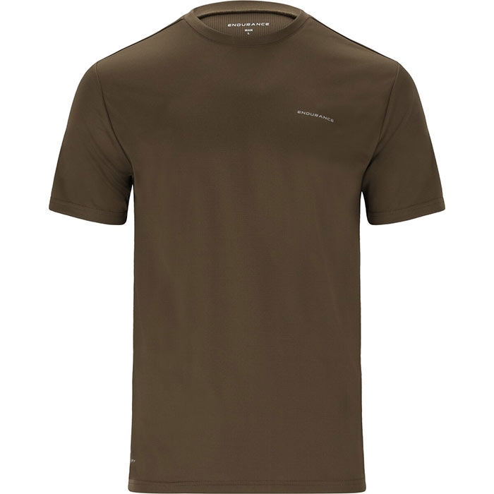 Endurance Vernon Performance T-Shirt-canteen (olivengrøn)-3XL - T-Shirt, Polo-shirt