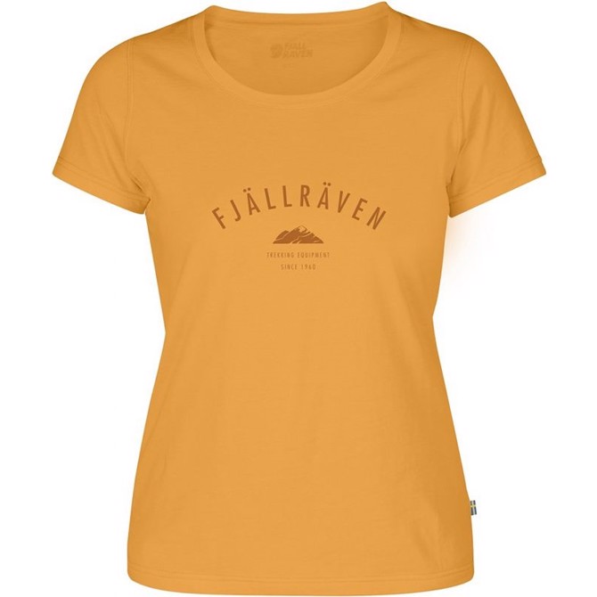 Fjallraven Trekking Equipment T-Shirt Women-campfire yellow-L