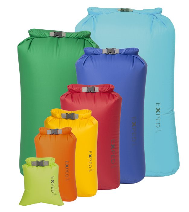 Exped Fold Drybag BS / vandtæt pose 13L blå-L