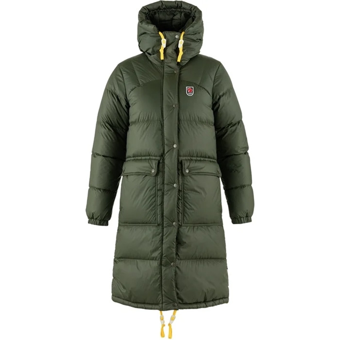 Fjällräven Expedition Long Down Parka Women-deep forest-L