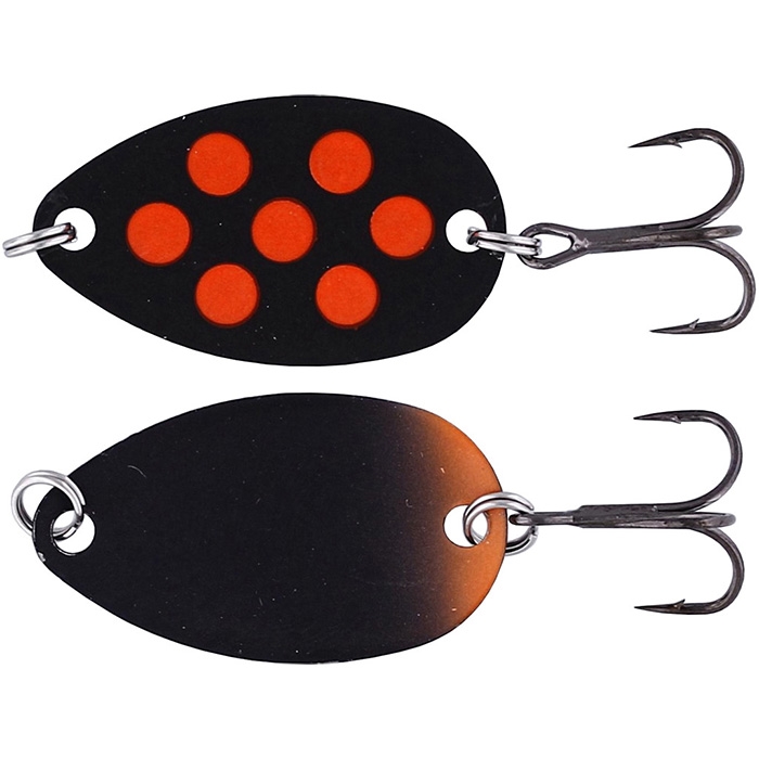 Westin Fidusen 2.8 g-black / orange dots