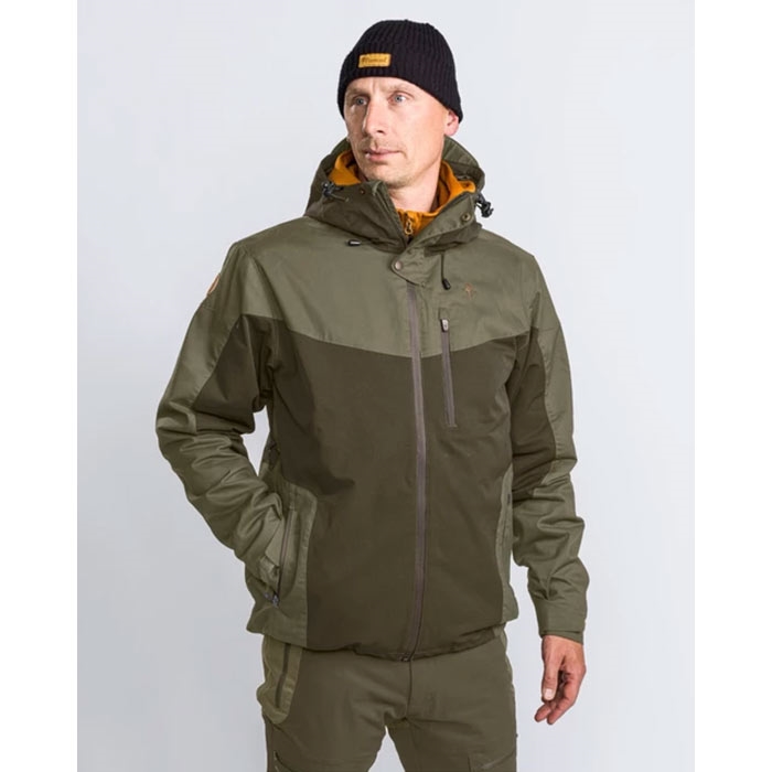 Pinewood Finnveden Hybrid Extreme Jacket Men-d.olive/h.olive-2XL - Jakker