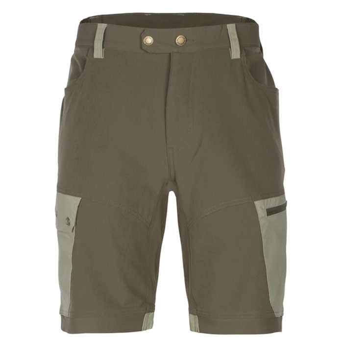 Pinebrun Finnveden Trail Hybrid Shorts Earth Brun Khaki Shorts