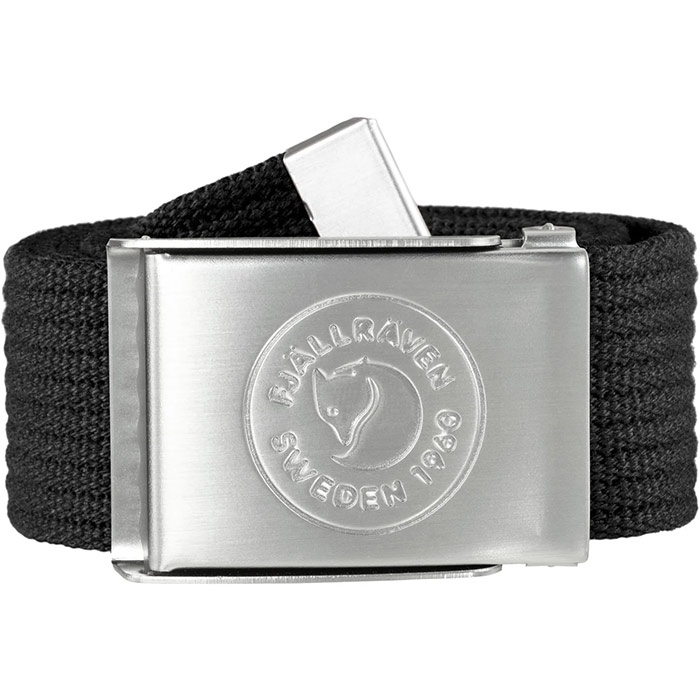 Fjallraven 1960 Logo Belt Sort Bælter Seler