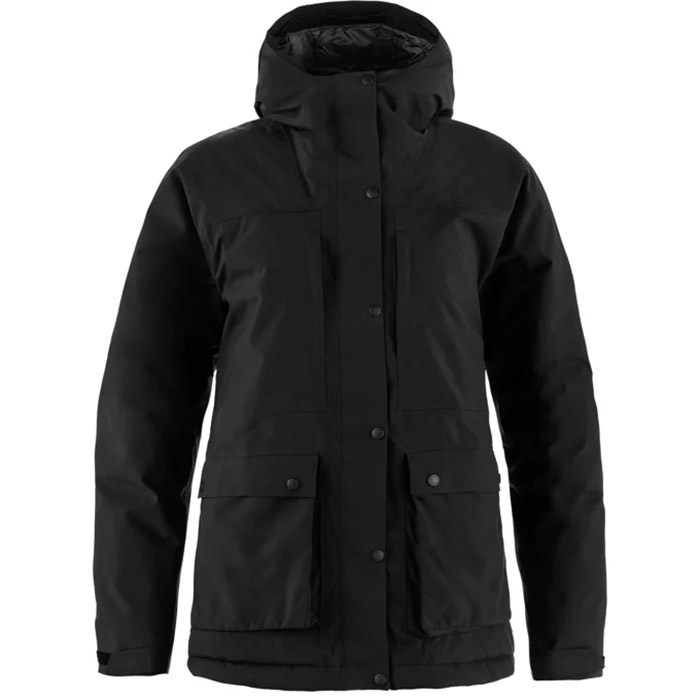 Billede af Fjällräven HC Hydratic Padded Jacket Kvinder / Damer-Sort-L - Vinterjakker