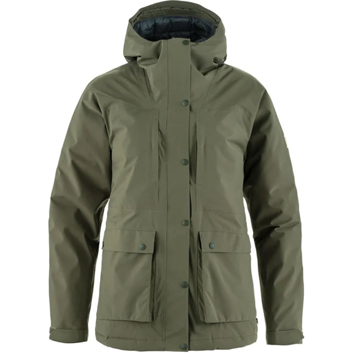 Billede af Fjällräven HC Hydratic Padded Jacket Kvinder / Damer-laurel Grøn-L - Vinterjakker