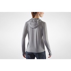 Fjällräven Abisko Sun-Hoodie Women, shark grey