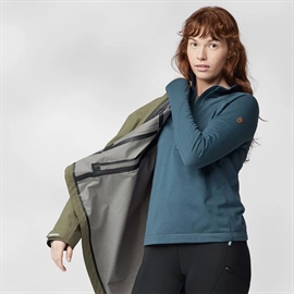 Fjällräven Abisko Lite Fleece Half Zip Woman