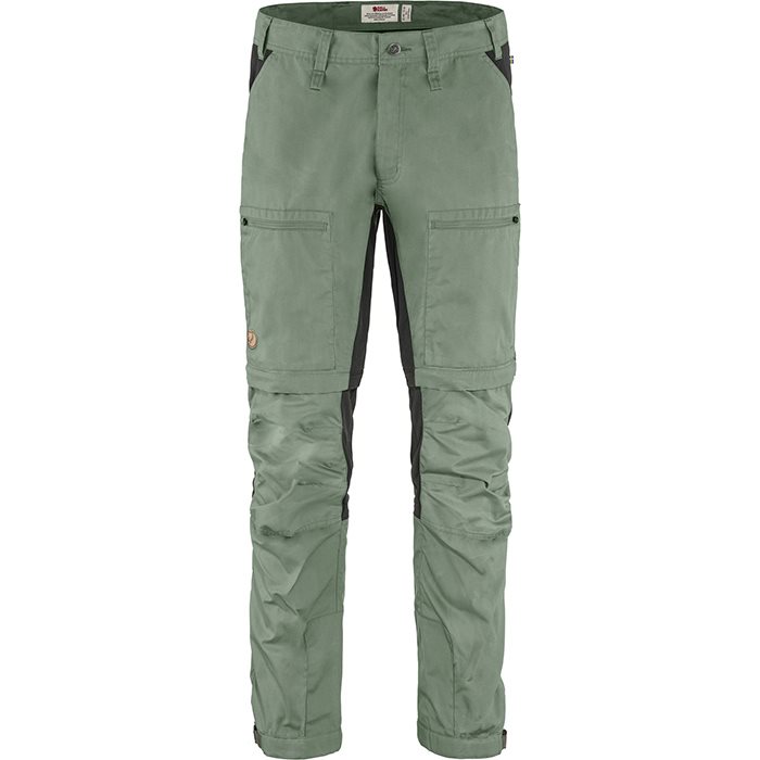 Fjällräven Abisko Lite Trekking Zip-Off Men regular-patina green / dark grey-58 - Bukser herre