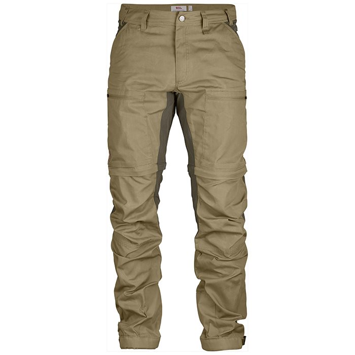 Fjällräven Abisko Lite Trekking Zip-Off Men regular-sand / tarmac-54 - Bukser herre