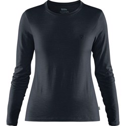 Fjällräven Abisko Wool LS Women, dark navy