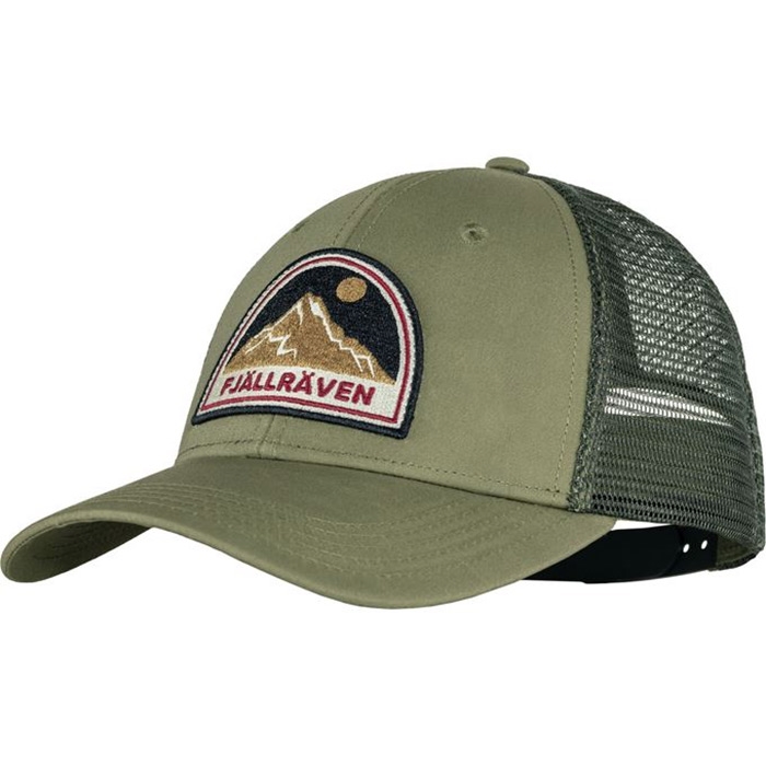 Fjällräven Badge Låndtradarkeps-green-S/M - Baseball cap, kasket
