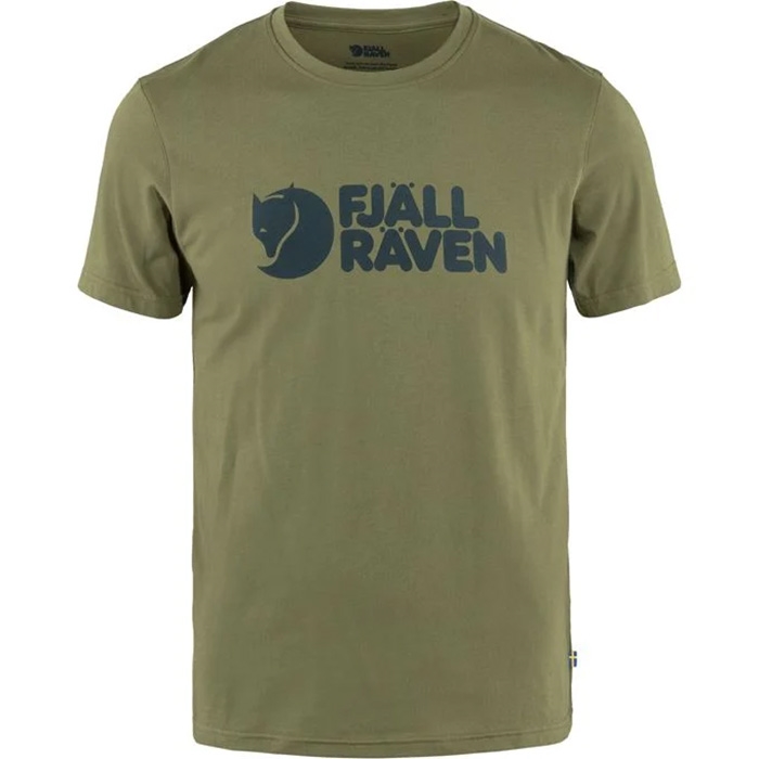 Fjällräven Logo T-Shirt Men-caper green-2XL - T-Shirt, Polo-shirt