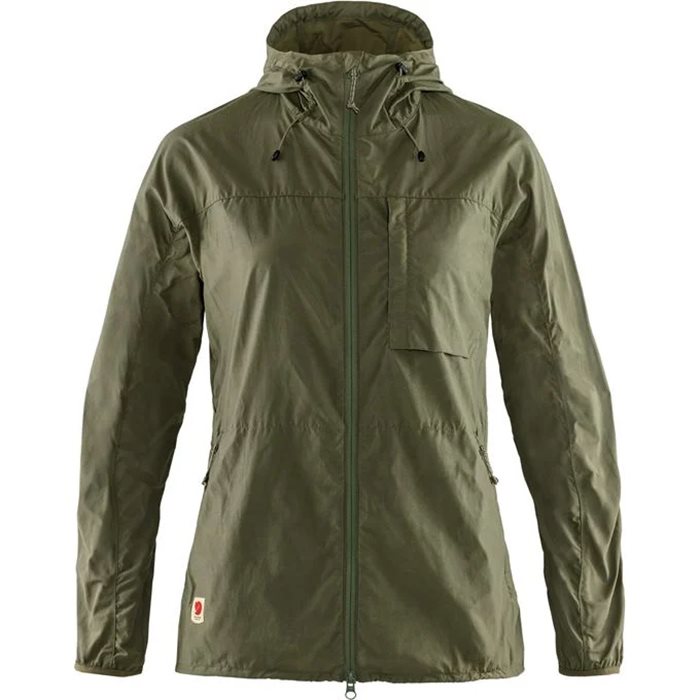 Fjällräven High Coast Wind Jacket Women-green-XS - Jakker