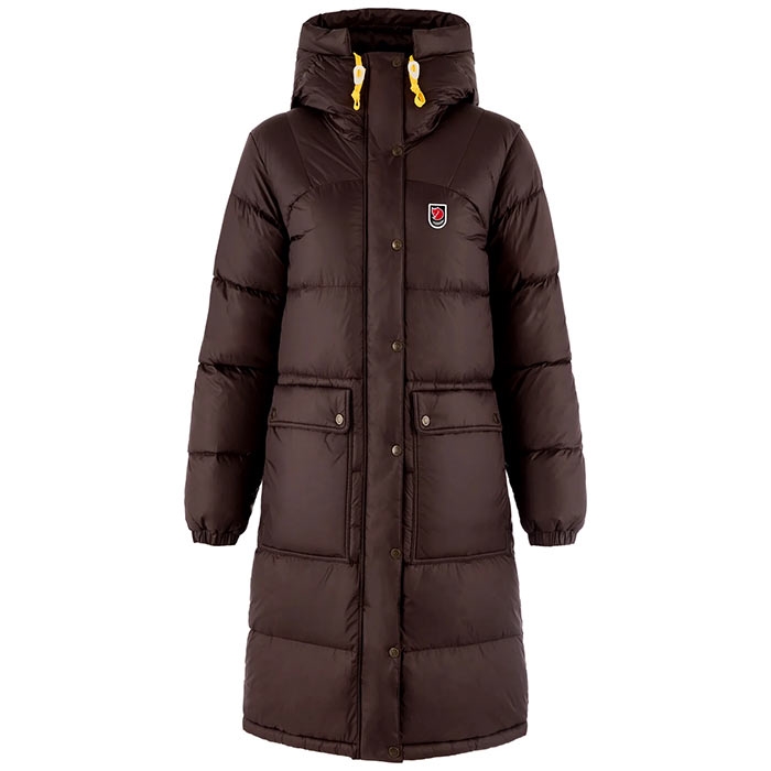Fjällräven Expedition Long Down Parka Women-black oak-L