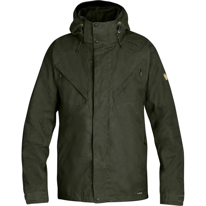 Fjällräven Drev Jacket Men, dark olive - Jakker