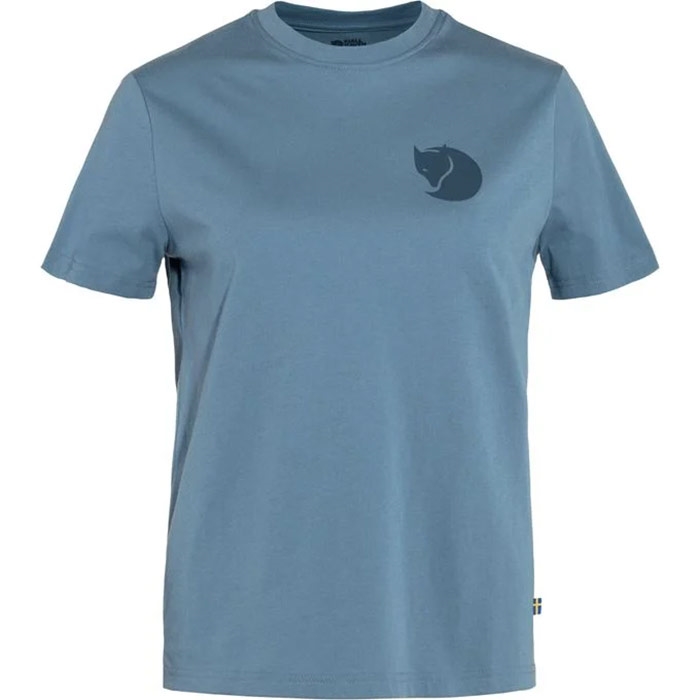 Fjällräven Fox Boxy Tee Women-dawn blue-S - T-Shirts