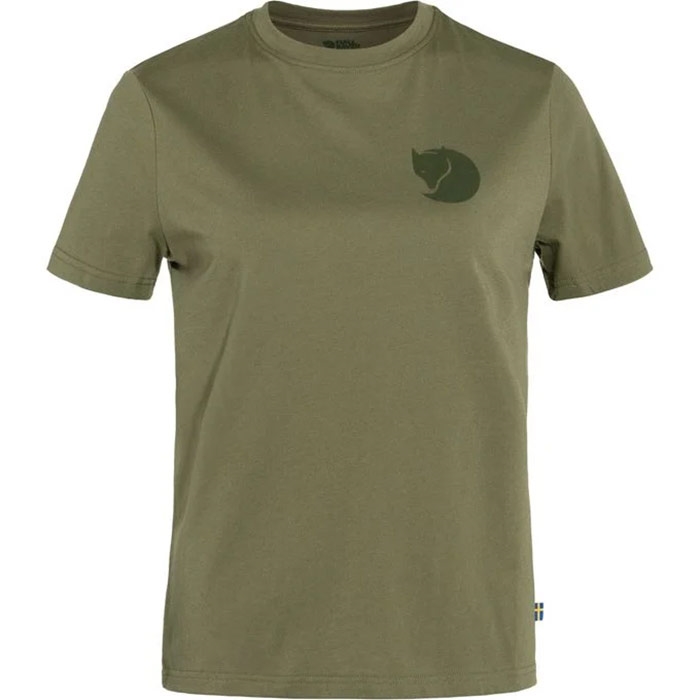 Fjällräven Fox Boxy Tee Women-green-XL - T-Shirts