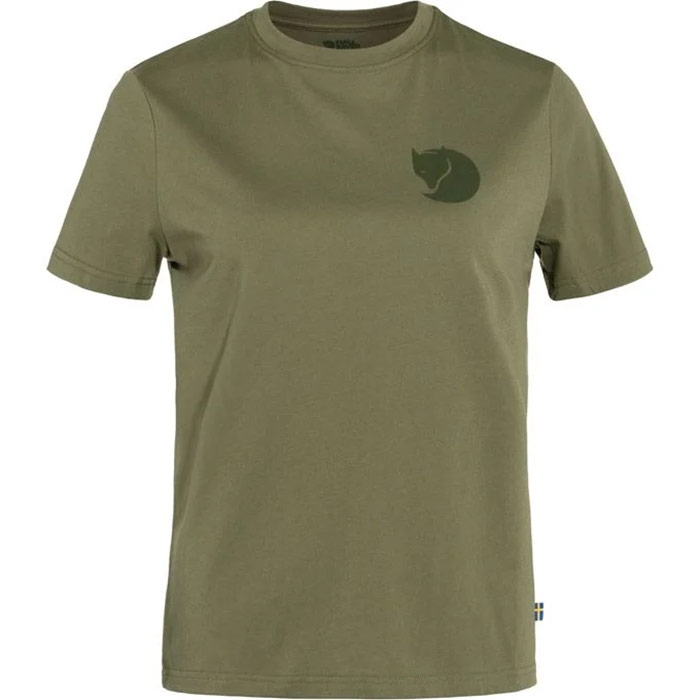 Fjällräven Fox Boxy Tee Kvinder / Damer-green-XL – T-Shirts